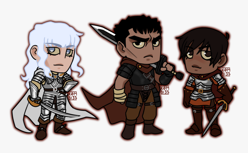 Tiny Berserk - Cartoon, HD Png Download