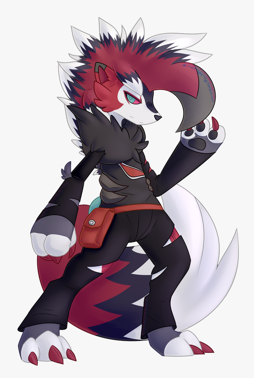 Transparent Zoroark Png - Gladion As A Furry, Png Download