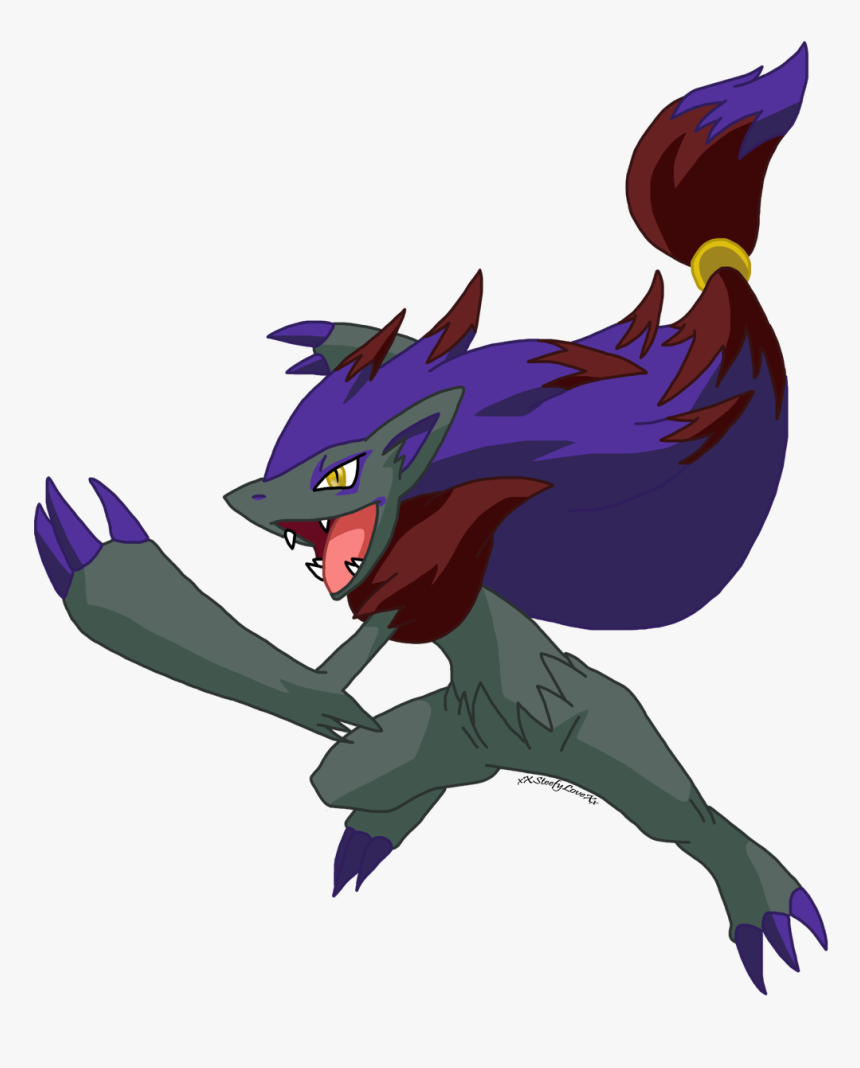 Pokemon Zoroark Shiny, HD Png Download