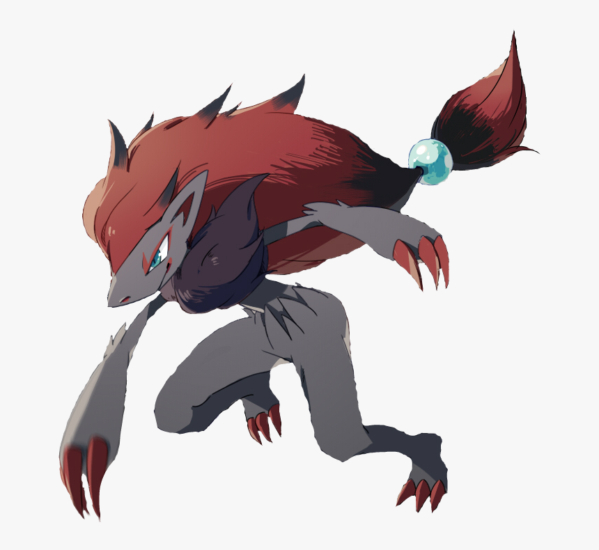 #pokemon #pokémon #zoroark #zorua - Pokemon Zoroark, HD Png Download
