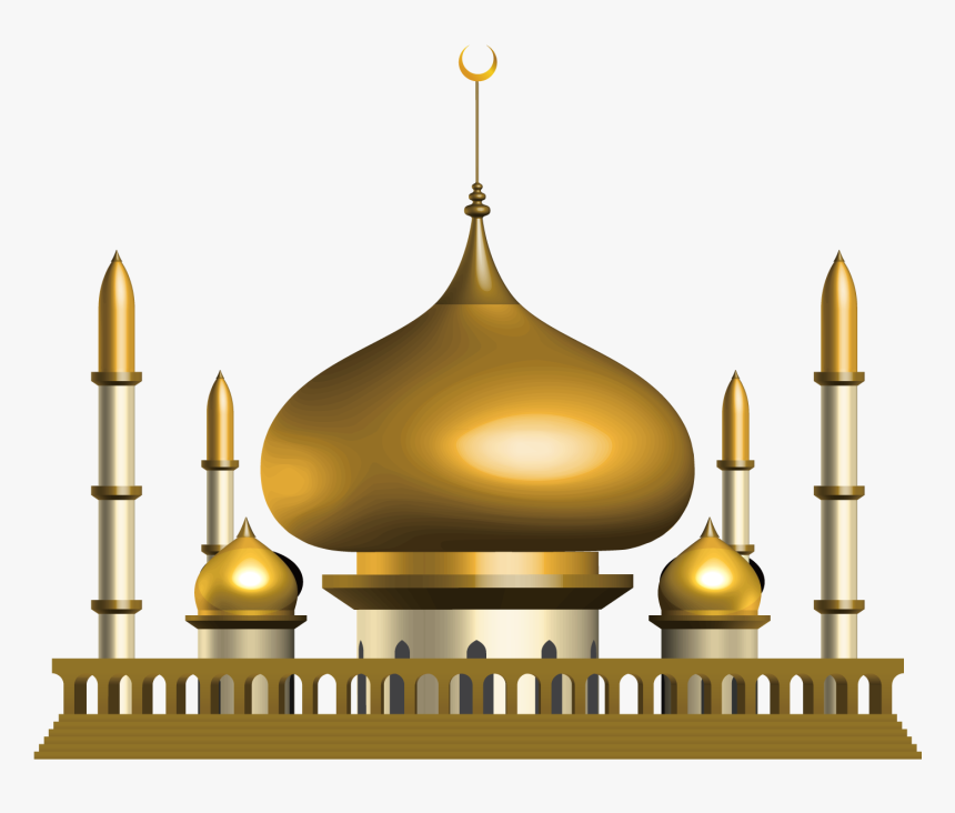 Mosque Ramadan Euclidean Vector Eid Church Al-fitr - Mosque 3d Vector Png, Transparent Png