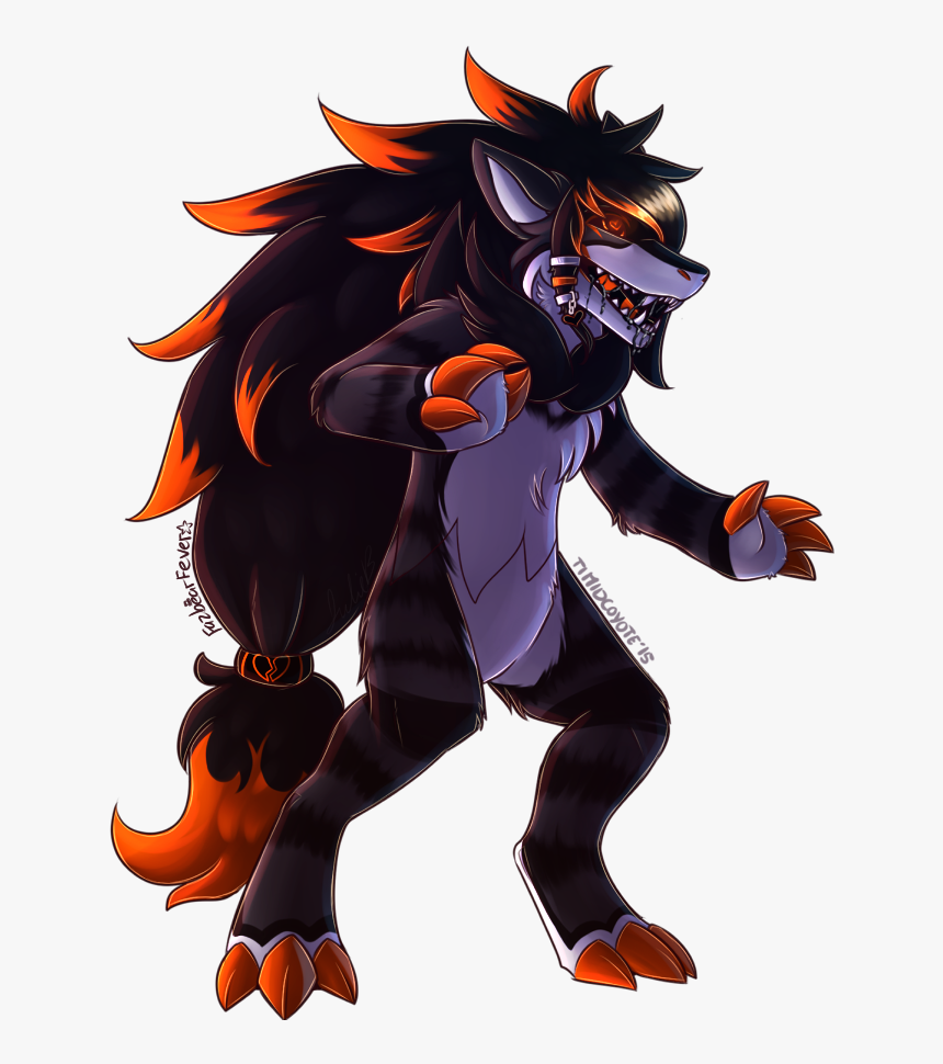Pokesona Zoroark - Cartoon, HD Png Download