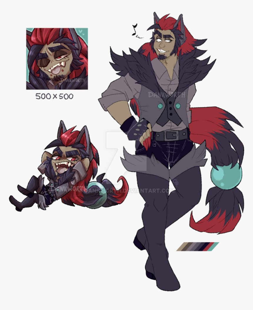 Zoroark Gijinka Adopt - Zoroark Gijinka, HD Png Download