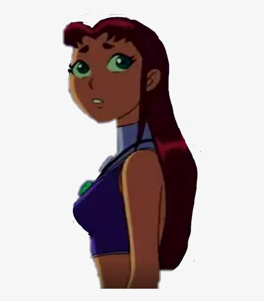 #tt #teentitans #starfire #robstar #starbin #batman - Cartoon, HD Png Download