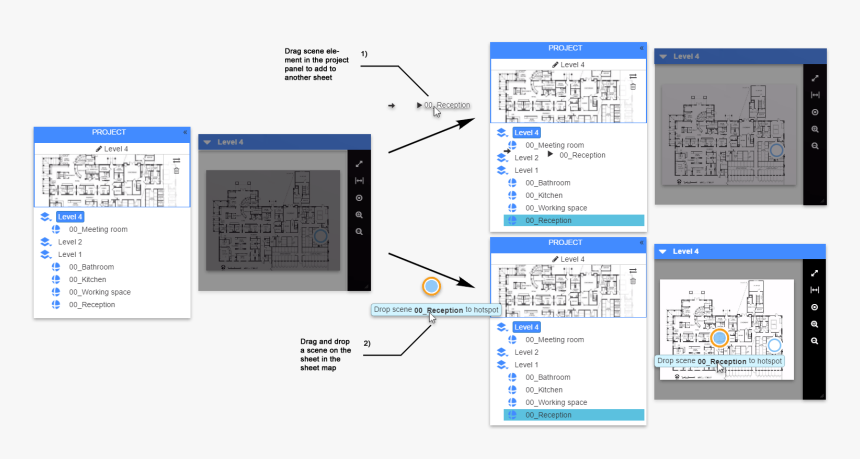 Moving A Scene From One Sheet To Another - Computer Program, HD Png Download