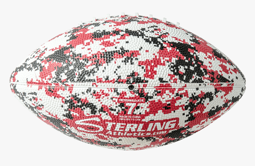 Digital Camo Rubber Camp Football - American Football, HD Png Download