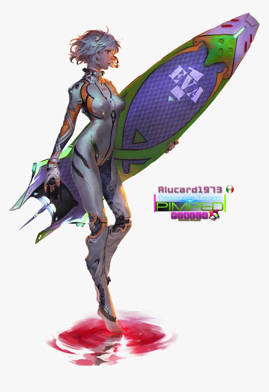 Evangelion Superhero, HD Png Download