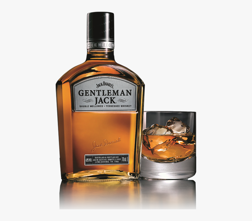 Jack Daniel S Gentleman Jack Bottle - Gentleman Jack Daniels, HD Png Download