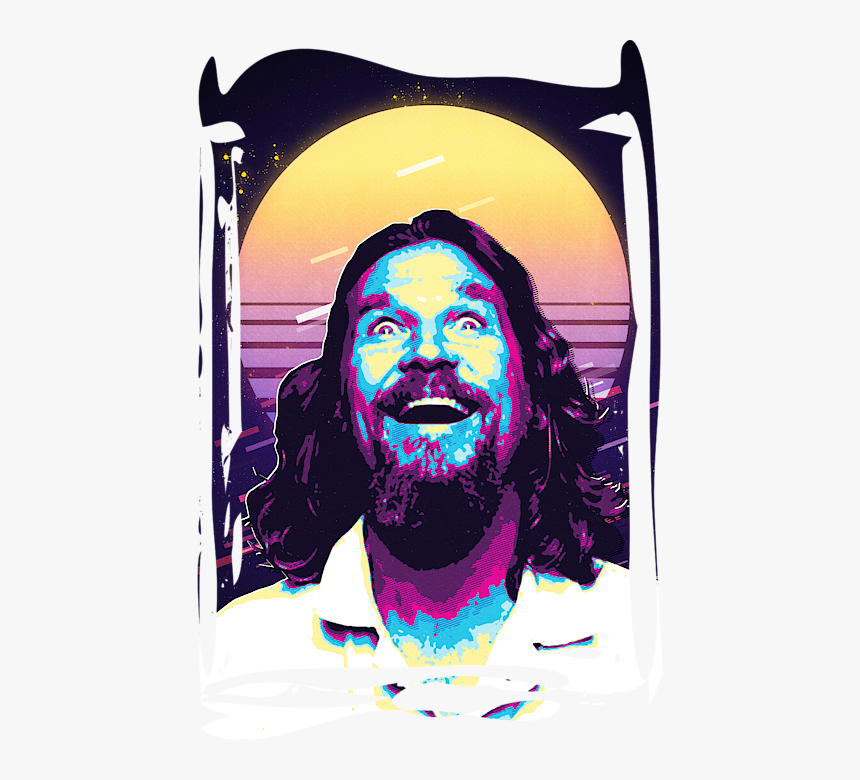 Dude The Big Lebowski Art, HD Png Download