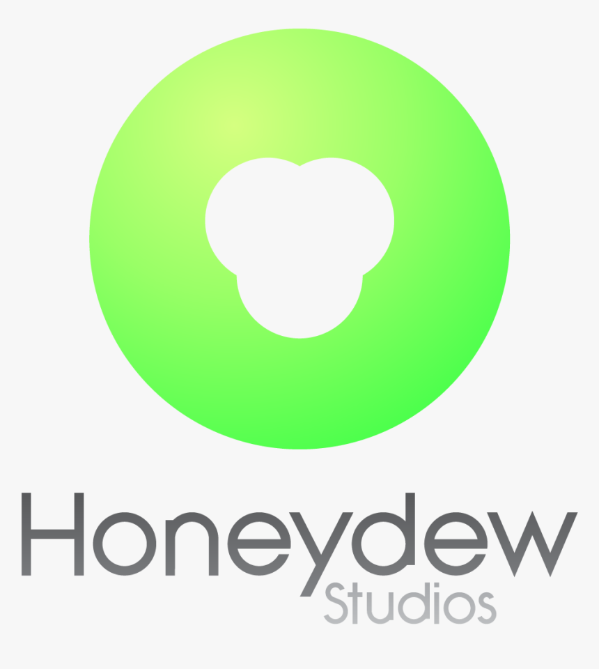 Honeydewstudios Logo A White Transparent - Circle, HD Png Download