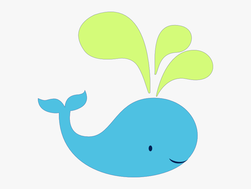 Blue Honeydew Whale Svg Clip Arts, HD Png Download