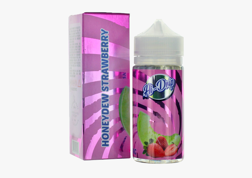 Honeydew Strawberry E-liquid - Water Bottle, HD Png Download