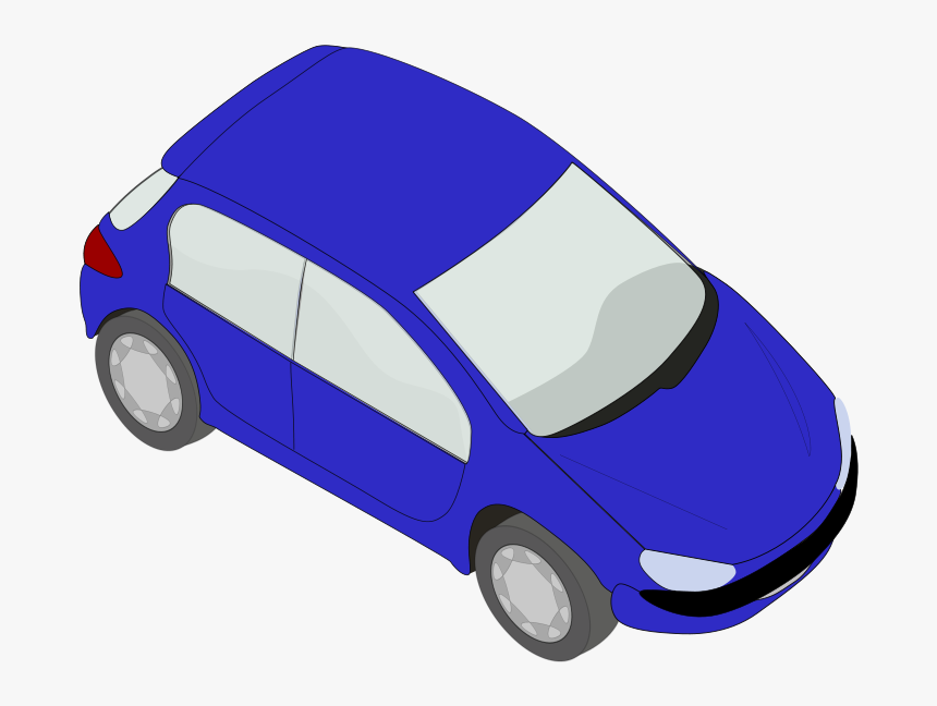 Blue Car Clipart Color Blue - Blue Clipart, HD Png Download