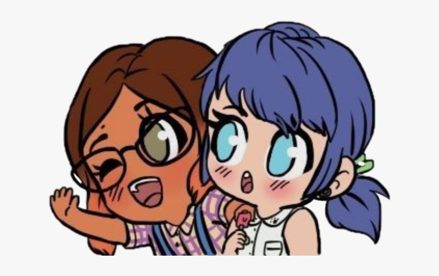 #miraculous #alia #marinette #ladybug #friendship #friends - Alia De Miraculous Ladybug, HD Png Download