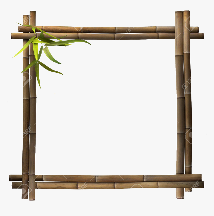 Banner Transparent Stock Photography Picture Frames - Brown Bamboo Frame Png, Png Download