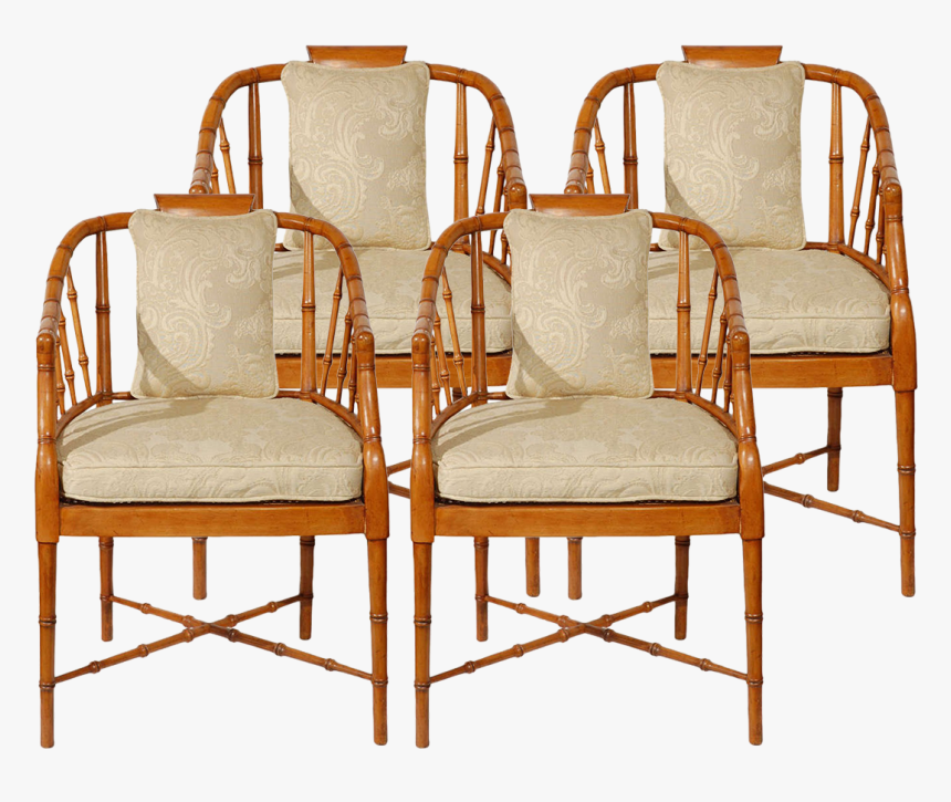 A Sleek Faux Bamboo Frame Takes Shape In The Classic - Chiavari Chair, HD Png Download