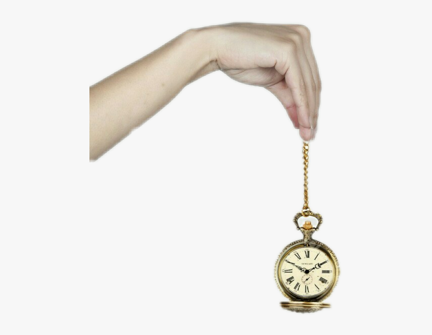 ##hand #pocketwatch #watch #clock #time Op From @freetoedit - Locket, HD Png Download
