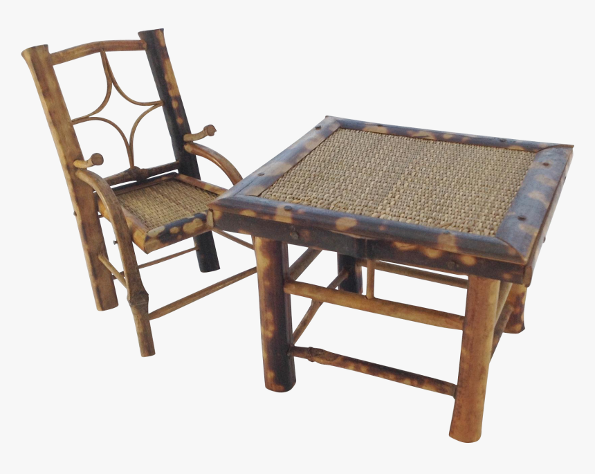 Bamboo Frame Png Download - Chair, Transparent Png