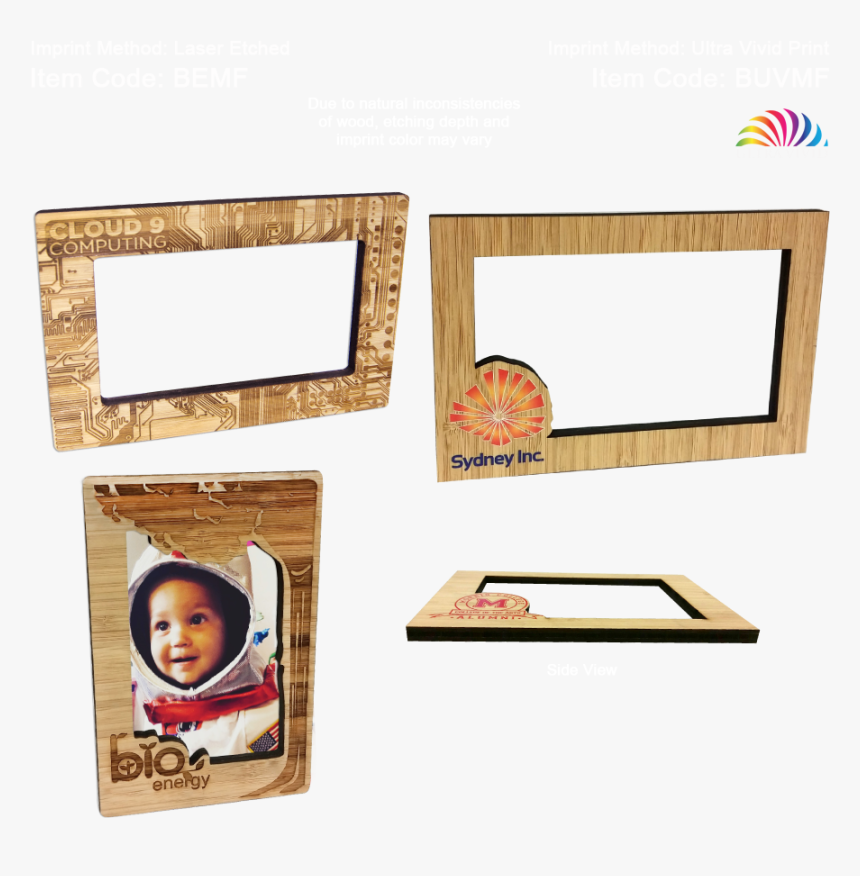 Bamboo Magnet Frames - Child, HD Png Download