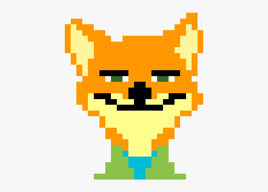 Pixel Art Zootopia Judy, HD Png Download