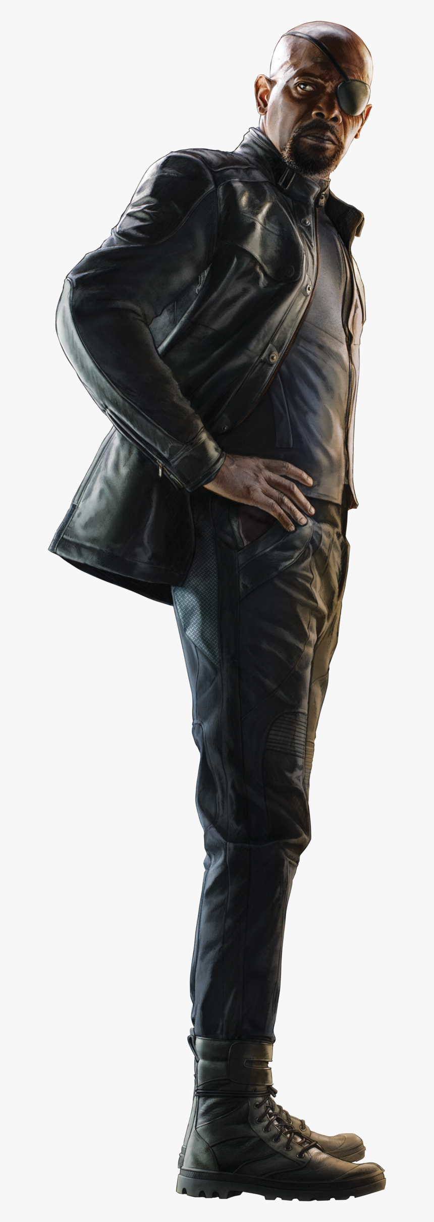 Nick Fury Png - Samuel L Jackson Cut Out, Transparent Png