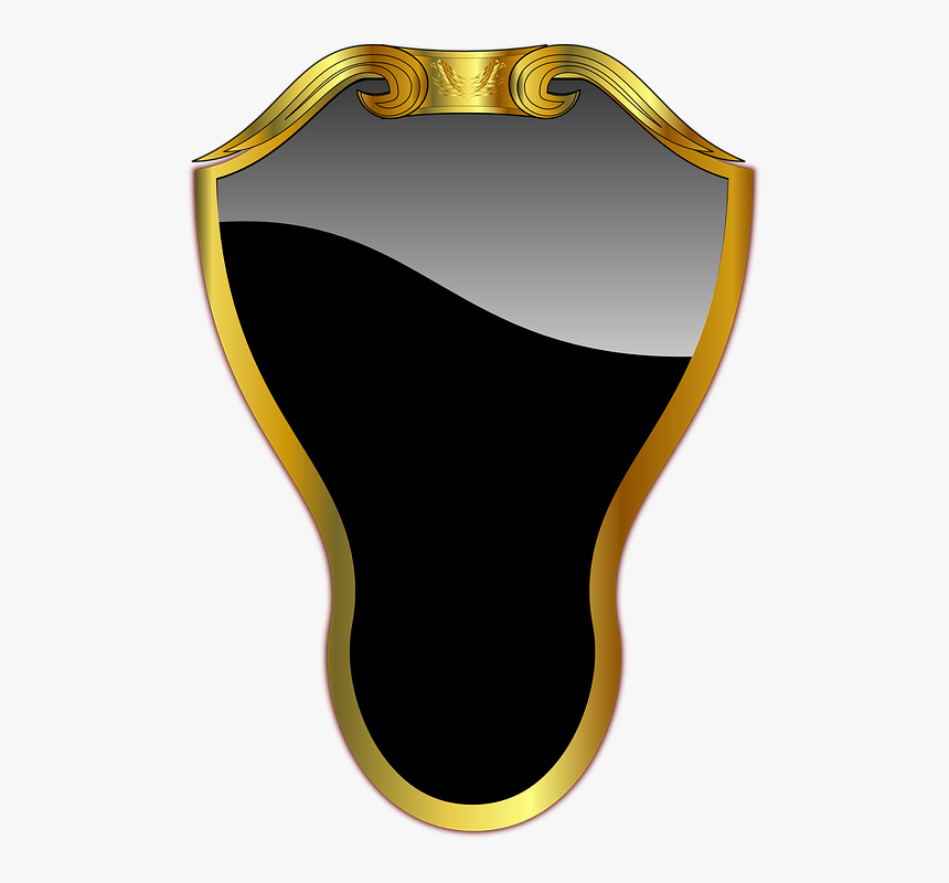Frame, Mirror, Black, Elegant, Golden - Mirror Png Public Domain, Transparent Png
