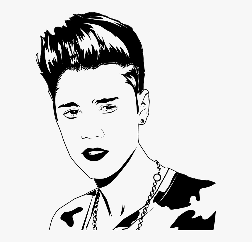Justin Bieber Vector, HD Png Download