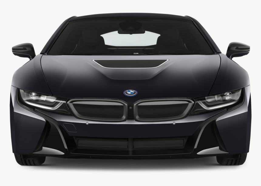 - 2017 Bmw I8 Front , Png Download - Bmw I8 Black Front, Transparent Png