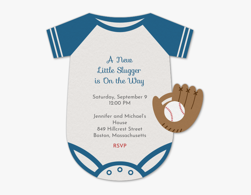 Baby Onesies Png For Invitation, Transparent Png