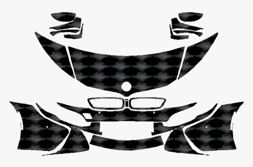 2014-2019 Bmw I8 3m Clear Bra Deluxe Paint Protection - Emblem, HD Png Download