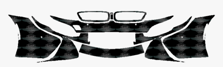 2014-2019 Bmw I8 3m Clear Bra Front Bumper Paint Protection - Monochrome, HD Png Download