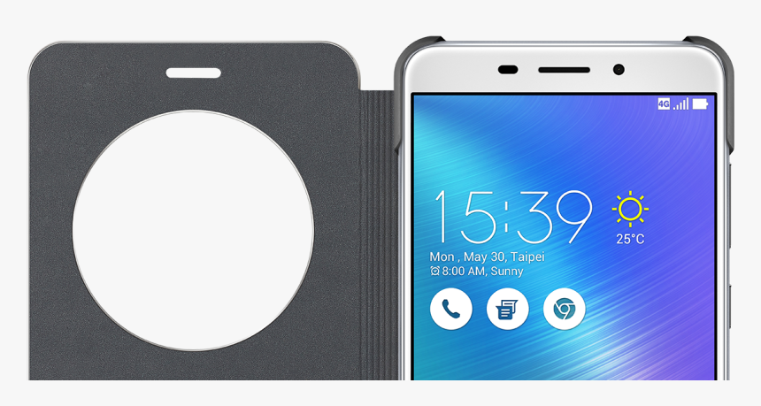 Flip Phone Png - Zenfone 3 Laser View Flip Cover, Transparent Png