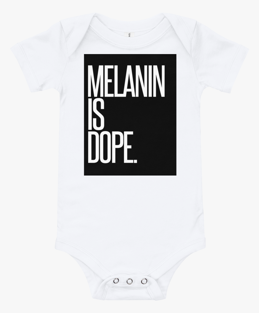 Melanin Is Dope Baby Onesie - Infant Bed, HD Png Download