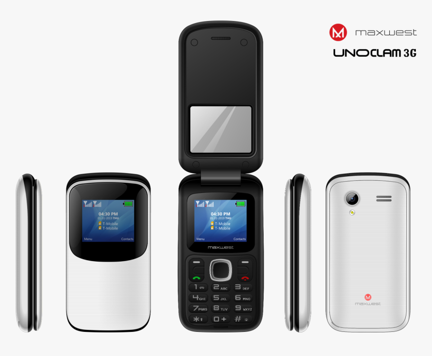 Maxwest Uno Clam 3g, HD Png Download