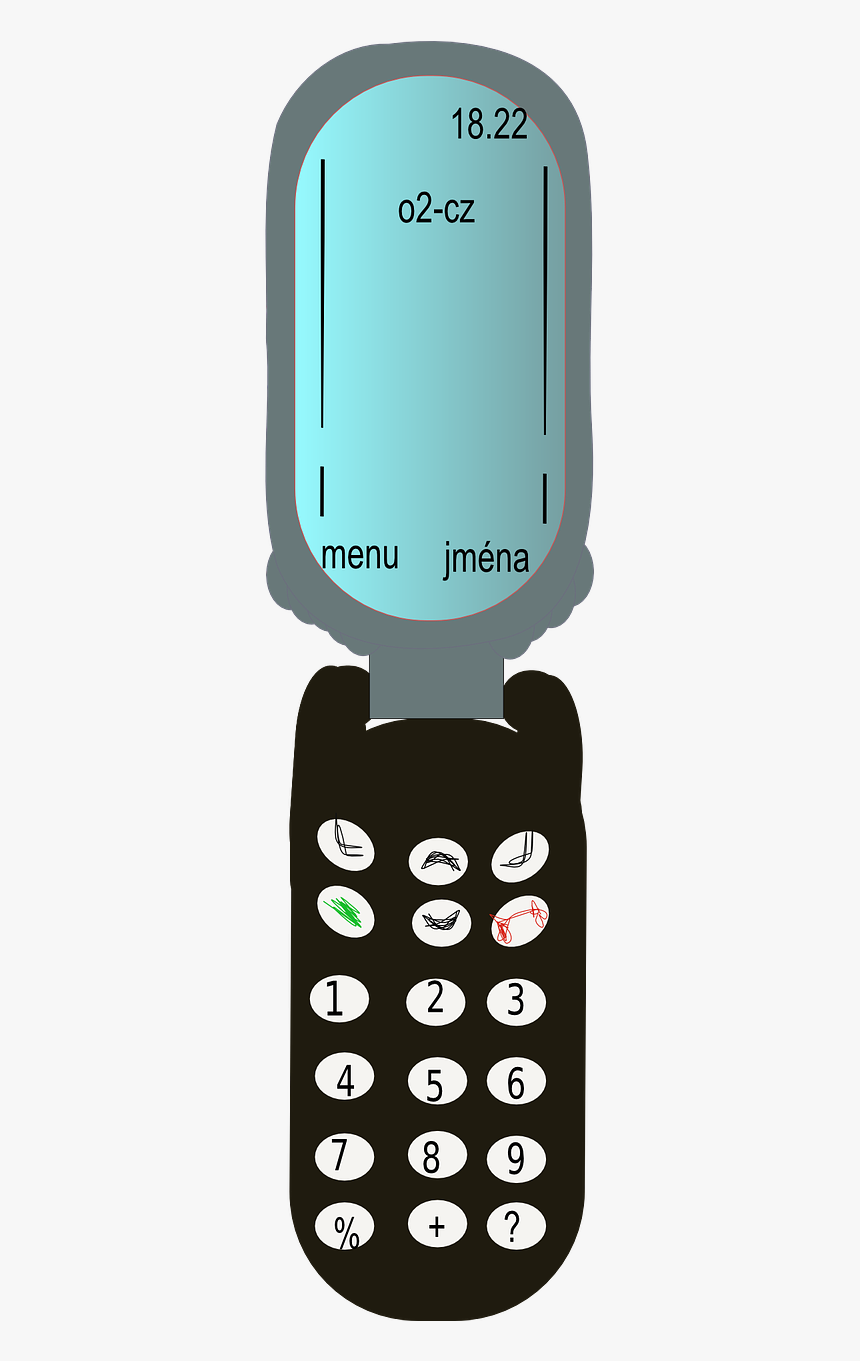 Mobile Phone Cell Phone Flip Phone Free Photo - Mobile Phone, HD Png Download