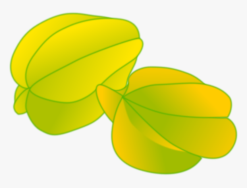 Transparent Cartoon Star Png - Cartoon Star Fruit Clipart, Png Download