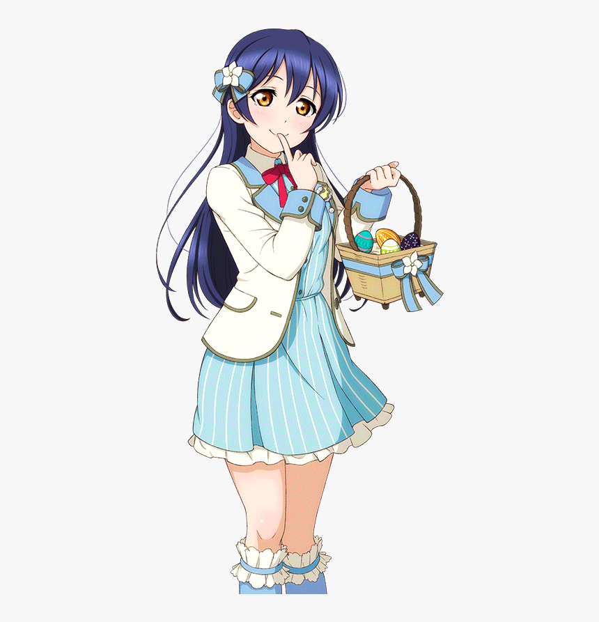 Love Live Umi Sonoda Nico Yazawa Easter Set Event Cards - Love Live Umi Png, Transparent Png