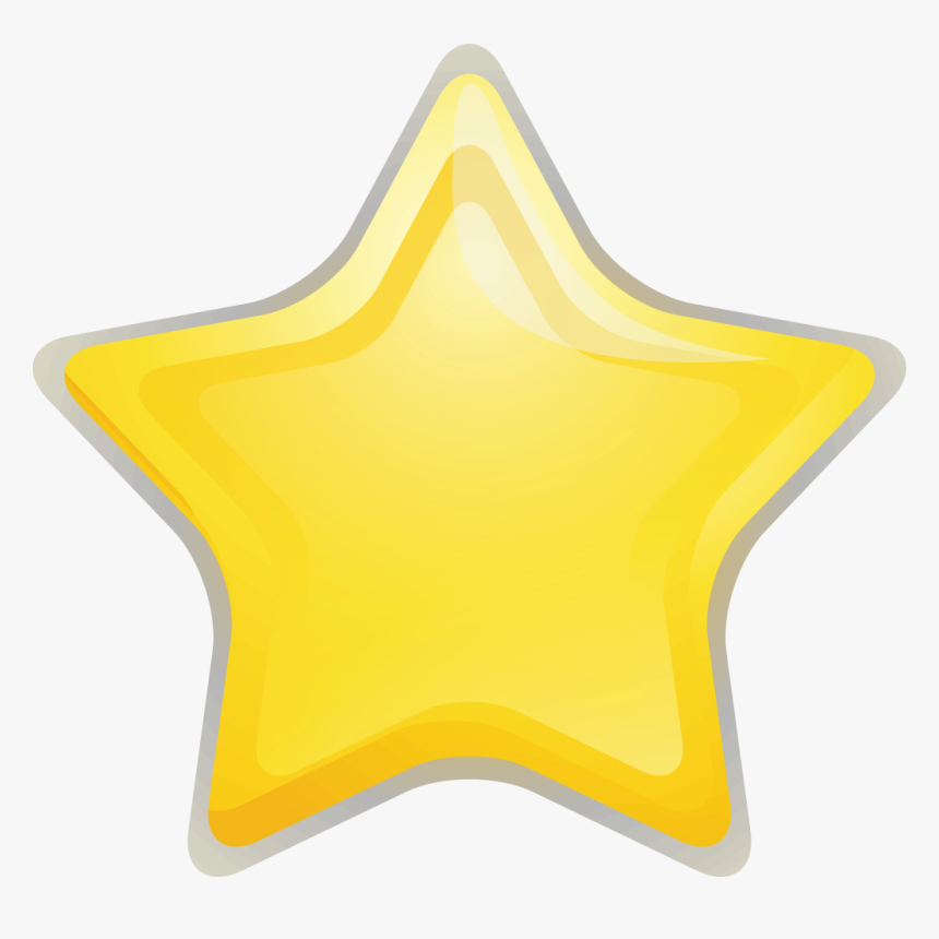 Shiny Cartoon Star , Png Download, Transparent Png