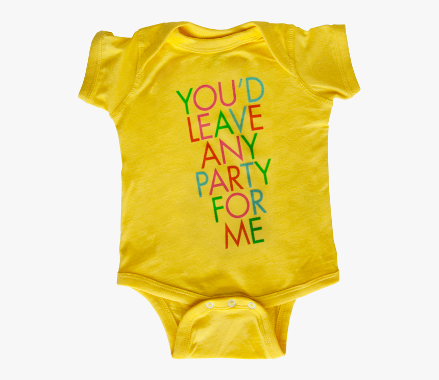 Feistyou D Leave Any Party For Me Baby Onesie - Maillot, HD Png Download
