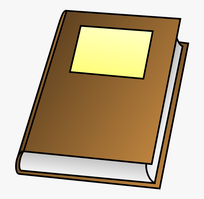 Book, Reading, Textbook, Cover, Closed Book, Brown - Book Clip Art, HD Png Download