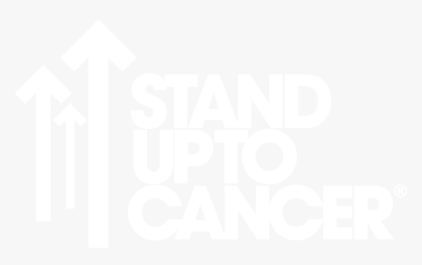 Stand Up To Cancer White Png, Transparent Png