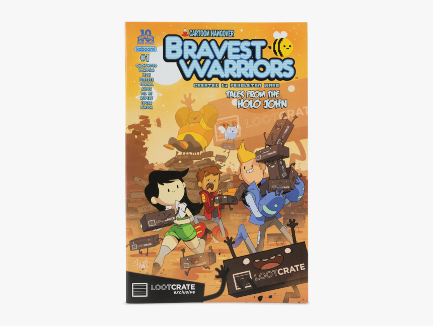Bravest Warriors Loot Crate Comic, HD Png Download
