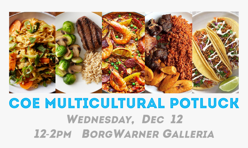 Coe Multicultural Potluck - Multicultural Potluck, HD Png Download
