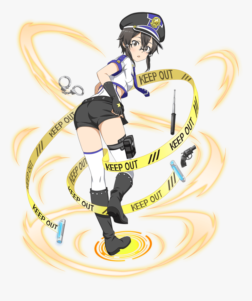 Sao Memory Defrag Characters Sinon, HD Png Download