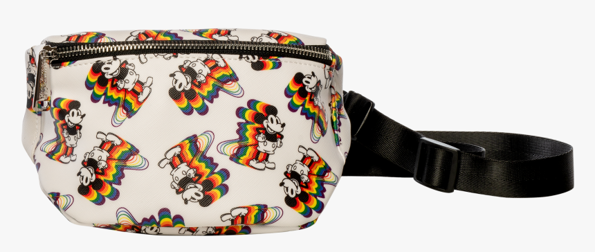 Mickey Rainbow Fanny Pack Loungefly, HD Png Download