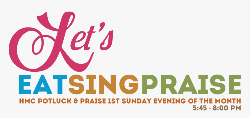 Potluck & Praise - Graphic Design, HD Png Download