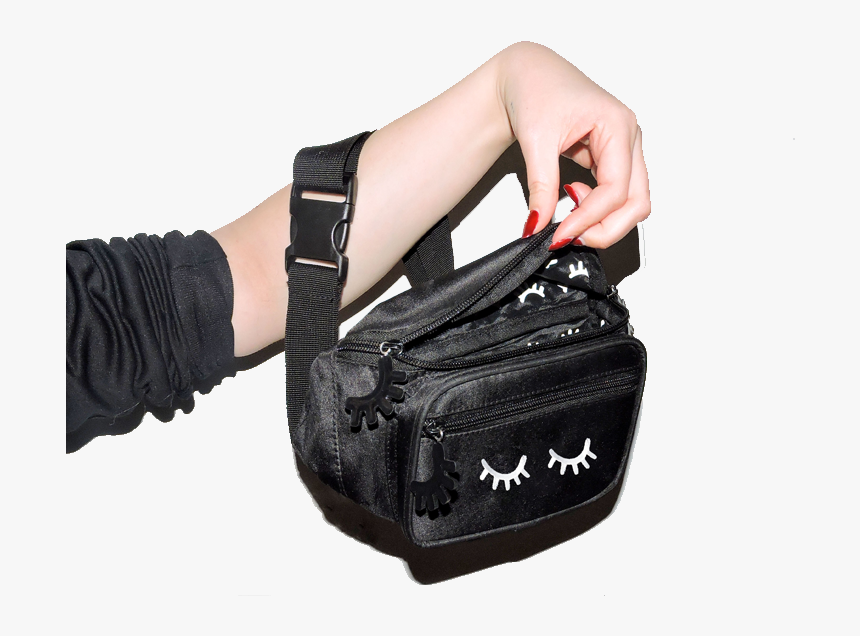 Eyelash Fanny Bag Bag Lashes - Fanny Pack, HD Png Download