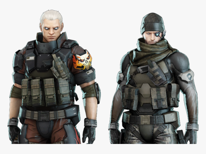 Sci Fi Cyberpunk Character, HD Png Download