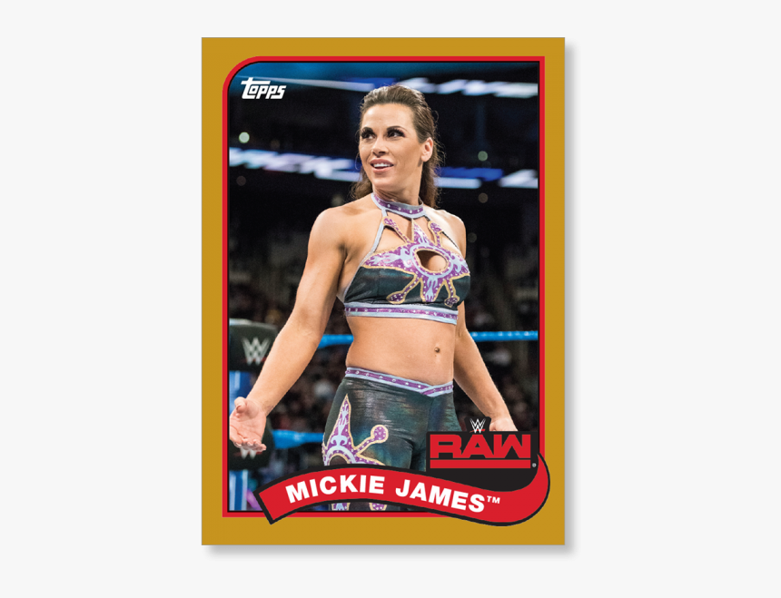 2018 Topps Wwe Heritage Mickie James Gold Ed - Magento, HD Png Download