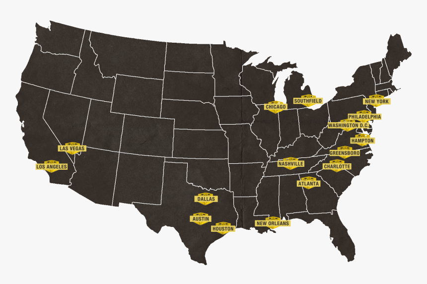 Mega Millions States, HD Png Download